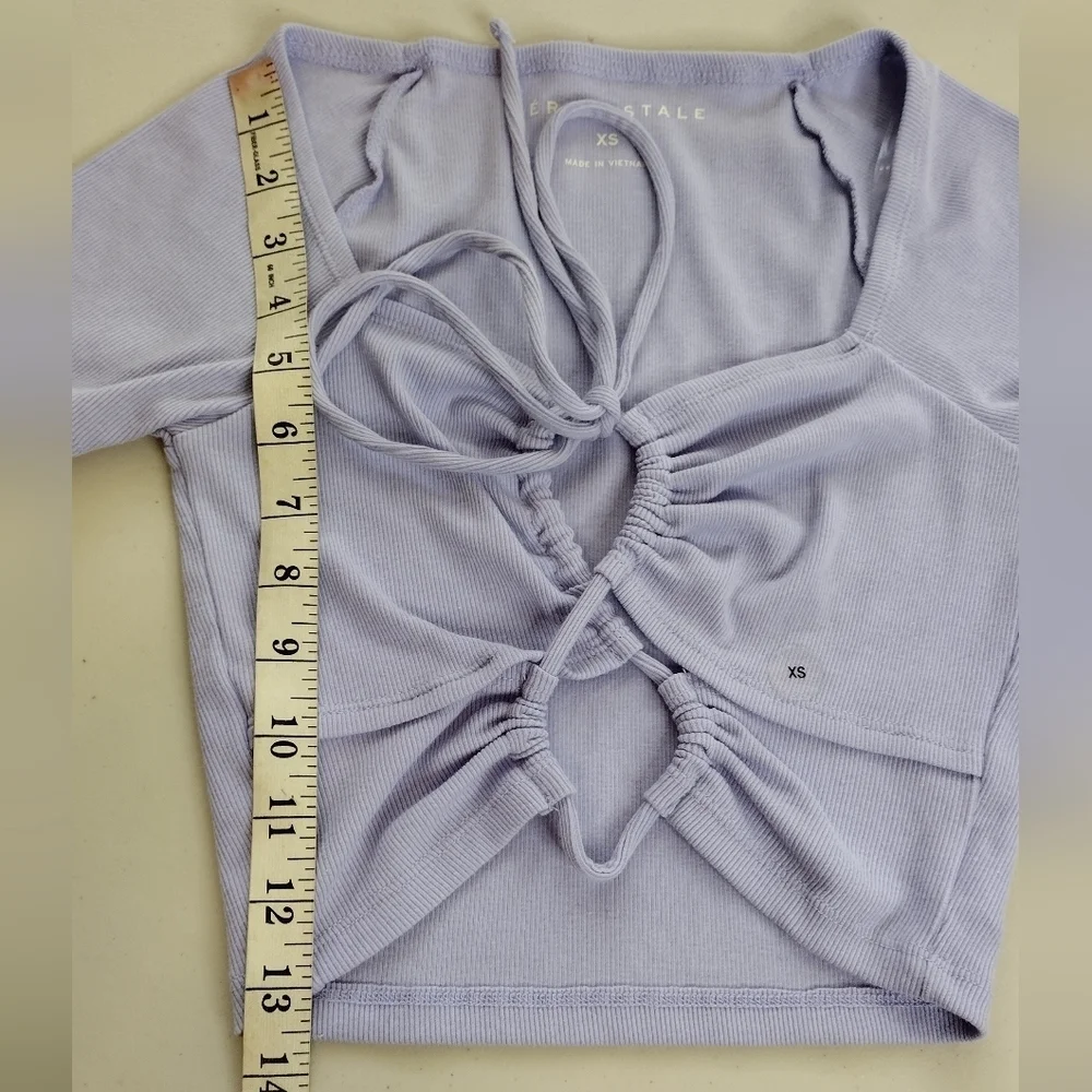 NWT Aéropostale Ties Multiple Ways Convertible Crop Top